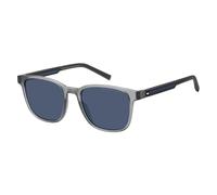 Tommy Hilfiger - Lunettes de soleil TH 2202/S - Homme - Accessoires - Gris - Taille: 51 MM