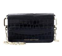 Tommy Hilfiger Luxe Leather Mini Crossover Bag Desert Sky
