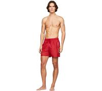 Tommy Hilfiger Colour Blocked Slim Fit Mid Length Swimming Shorts Rouge M Homme