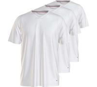 Tommy Hilfiger Maillot De Corps à Manches Courtes Et Col En V Um0um03929 3 Unités