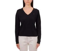 Tommy Hilfiger - Maillot Femme Regular avec col en V, Noir , M