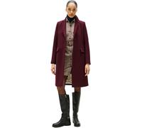 Tommy Hilfiger Manteau Femme Classic Wool Simple Boutonnage, Rouge (Deep Burgundy), 44