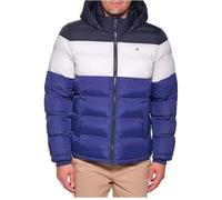Tommy Hilfiger Manteau Veste Doudoune Homme Bleu avec capuche S