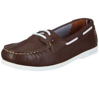 Tommy Hilfiger Mark 2A, Mocassins garçon - Marron - Braun (Dark Brown 201), 28 EU