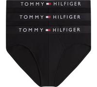 Tommy Hilfiger Men 3P Brief Black (Black/Black/Black) L