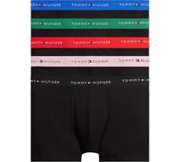 Tommy Hilfiger Men 5P Boxer Brief WB UM0UM03751 Boxer Brief, Red (B//Blk/Fire RD/Bon PK/Alas GR/No BL), L