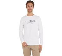 Tommy Hilfiger Men BIG Hilfiger LS Tee MW0MW36502 White (Black) XL