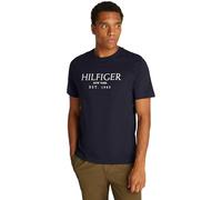 Tommy Hilfiger Men BIG Hilfiger Tee MW0MW36499 Blue (Desert Sky) S