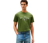 Tommy Hilfiger T-shirt Brand Love MW0MW41455 manches courtes vert (Mountain Pine) L Homme