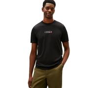 Tommy Hilfiger Men Brand Love Small Center Tee MW0MW41453 S/S T-Shirt, Noir, L, Noir (Noir), L