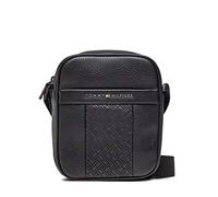 Tommy Hilfiger Men Central Mini Reporter Noir, Black, One Size