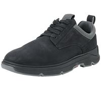 Tommy Hilfiger Men Hilfiger Nubuck Mix Hybrid Shoe, Black, 45 EU