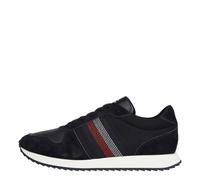 Tommy Hilfiger Men RUNNER EVO MIX STITCH, Black, 42 EU