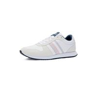 Tommy Hilfiger Men RUNNER EVO MIX STITCH, White, 41 EU