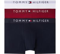 Tommy Hilfiger Boxer UM0UM03181 - Lot de 3 Multicolore (Sky/White/Rouge) XL Homme