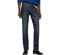 Tommy Hilfiger Men Straight Denton STR Crest Indigo MW0MW36669 Denim (Crest Indigo) 33W / 34L