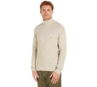 Tommy Hilfiger Men Structure Roll Neck MW0MW36526 Brown (Heathered Oatmilk) XL