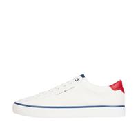 Tommy Hilfiger Men TH Hi Vulc Low Core Seasonal, Ancient White, 46 EU