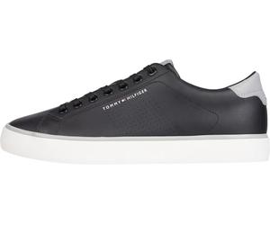 Tommy Hilfiger Men TH Hi Vulc Low Core Seasonal, Black, 40 EU
