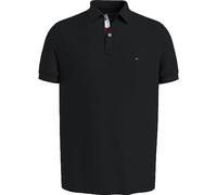 Tommy Hilfiger Men's Flag Under Placket REG Polo S/S, Black, XS