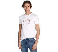 T-shirt hommes Tommy Hilfiger RWB ARCH GS TEE Blanc EU XL