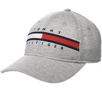 Tommy Hilfiger Men's Tino Knit Baseball Cap, Grey Heather, One Size