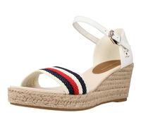 Tommy Hilfiger Mid Wedge Corporate Colour Blanc - 40