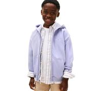 Tommy Hilfiger Mini Corp Zip Through Hoodie Ks0ks00726 Sweat à Capuche zippé, Blue (Periwinkle Dusk), 5 Years Mixte