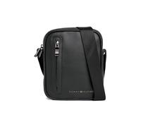 Tommy Hilfiger Mini sac de journaliste moderne en polyuréthane, Noir (noir), One Size