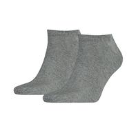 Tommy Hilfiger Mixte Enfant Sneaker Chaussettes, Middle Grey Melange, 35-38 EU