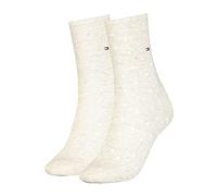 Tommy Hilfiger Classic Chaussettes, Beige, 39/42 (Lot de 2) Femme