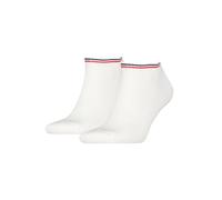 Tommy Hilfiger Sneaker Chaussettes, Blanc, 39/42 (Lot de 2) Unisexe