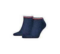 Tommy Hilfiger Mixte Sneaker Chaussettes, Bleu Marine, 35-38 EU
