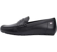 Tommy Hilfiger Mocassin conducteur en Cuir avec Drapeau pour Femme FW0FW09350 - Noir (Noir), 7