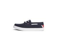 TOMMY HILFIGER Mocassin 'Essential' bleu marine / rouge / blanc, Taille 41
