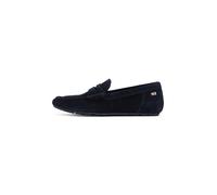 Mocassins Tommy Hilfiger FLAG SOFT SUEDE DRIV pour Femme 40 Bleu