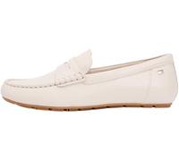 Tommy Hilfiger Mocassins en Cuir avec Drapeau pour Femme FW0FW09350 - Beige (Beige Classique), Pointure 39