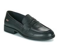 Tommy Hilfiger Mocassins FLAG LEATHER CLASSICLOAFER in Noir 37