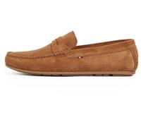 TOMMY HILFIGER Mocassins Homme en Daim, Marron (Coconut Grove), 41