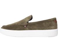 Tommy Hilfiger Mocassins Homme Modern Light Hybrid en Daim, Vert (Army Green), 44