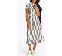 Tommy Hilfiger Modern F&f Midi Dres Calico/dark Night Navy Stp Taille: S | Robes midi Outlet | Femme | Le Noir