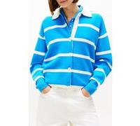 Tommy Hilfiger Modern Rugby Sweater Mesmerizing Blue/calico Taille: S | Pulls Outlet | Femme | Bleu