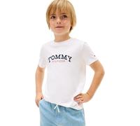 Tommy Hilfiger T-shirt Monogram Graphic Kb0kb10263 Blanc 4 ans garçon