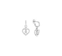 Tommy Hilfiger Monogram Heart Boucles d'oreilles Acier inoxydable 2780923 - Femme