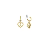 Tommy Hilfiger Monogram Heart Boucles d'oreilles Acier inoxydable plaqué or 2780924 - Femme