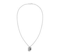 Tommy Hilfiger Collier Monogram Tag 2790465 Acier inoxydable Homme
