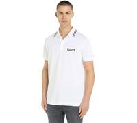 Tommy Hilfiger MONOTYPE Badge REG Polo MW0MW33583 Manches Courtes, Blanc (White), L Homme