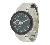 TOMMY HILFIGER Montre à affichage analogique 'LORENZO' noir / argent, Taille One Size