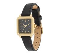 Tommy Hilfiger Montre à Mouvement à Quartz Trois Aiguilles pour Femme avec Bracelet en Cuir Noir - 1782835