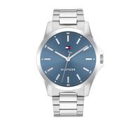 Tommy Hilfiger Montre à Mouvement à Quartz Trois Aiguilles pour Homme - Disponible avec Bracelet en Acier Inoxydable ou en Cuir